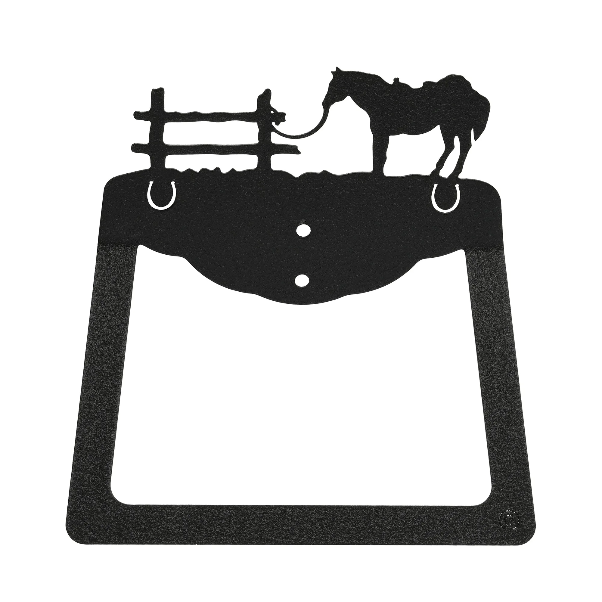 Hitch 'n Post Horse Towel Ring / Towel Holder