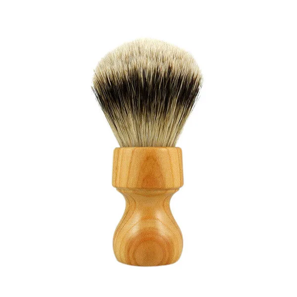 RazoRock Chubby Extra Silvertip Badger Shaving Brush - Cherry Wood 506 Handle (506CK)