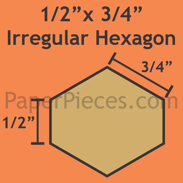 How to Use Irregular Hexagon EPP Pieces in Quilts