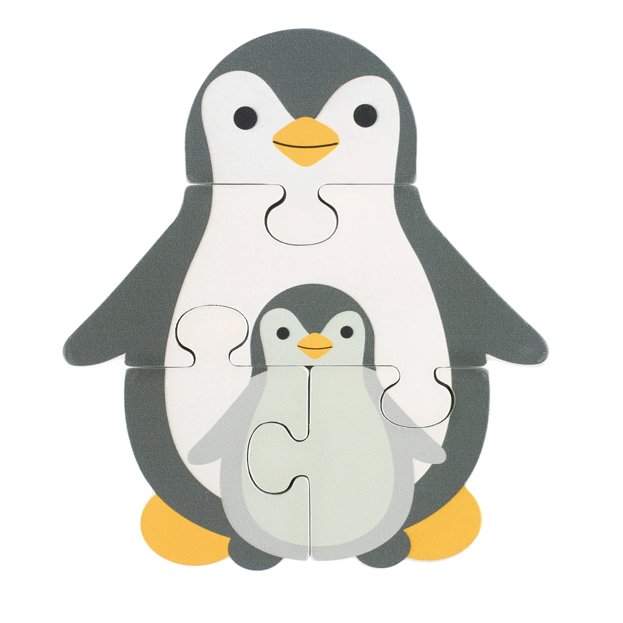 Puzzle en Bois Pingouins