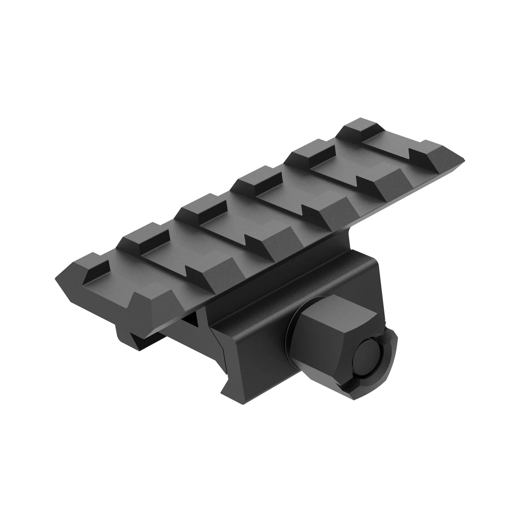 5-Slot Riser Scope Mount 0.5 inch /0.83 inch /1 inch Picatinny Rail Riser Mount
