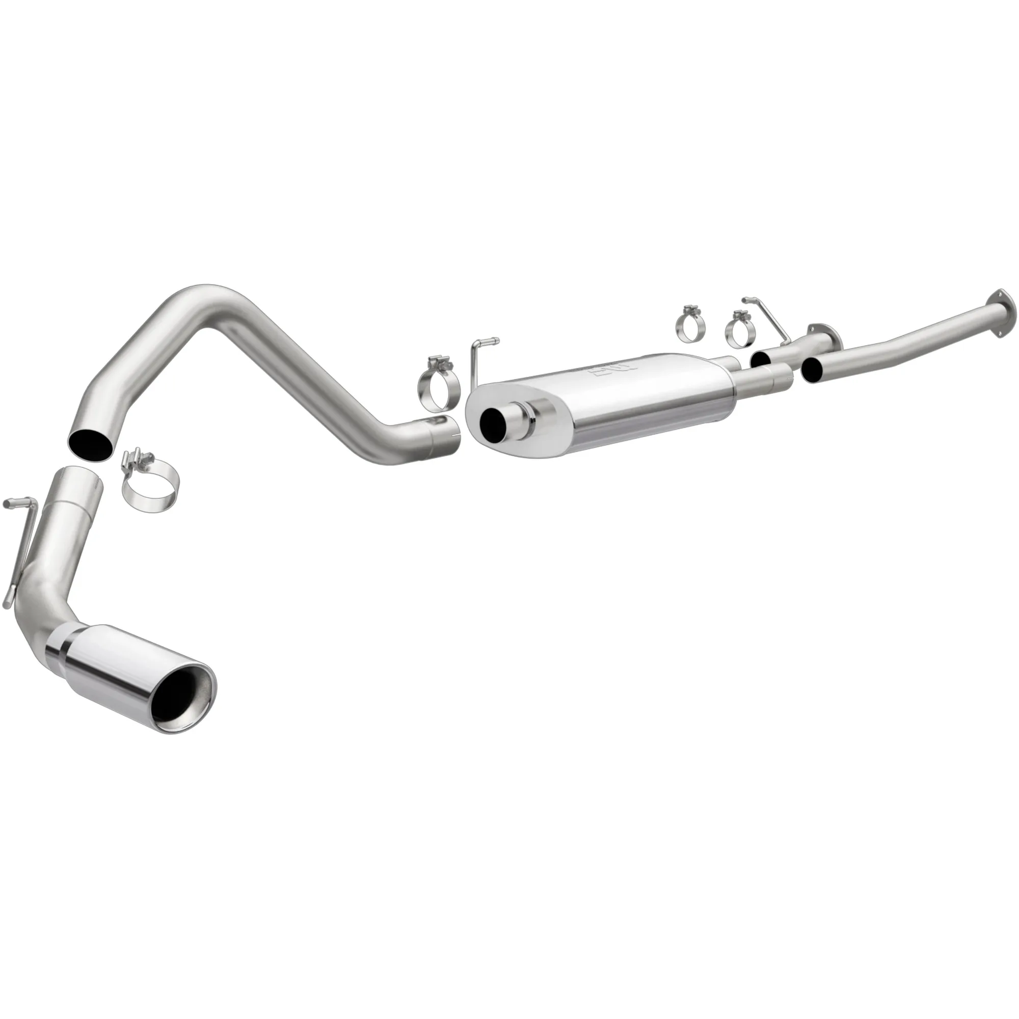 Sistema de escape de desempenho MagnaFlow 2014-2021 Toyota Tundra 5.7L | 2014-2019 Toyota Tundra 4.6L Street Series Cat-Back