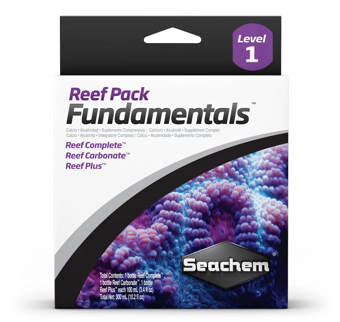 Seachem Reef Pack Fundamentals: 내부 구성은?