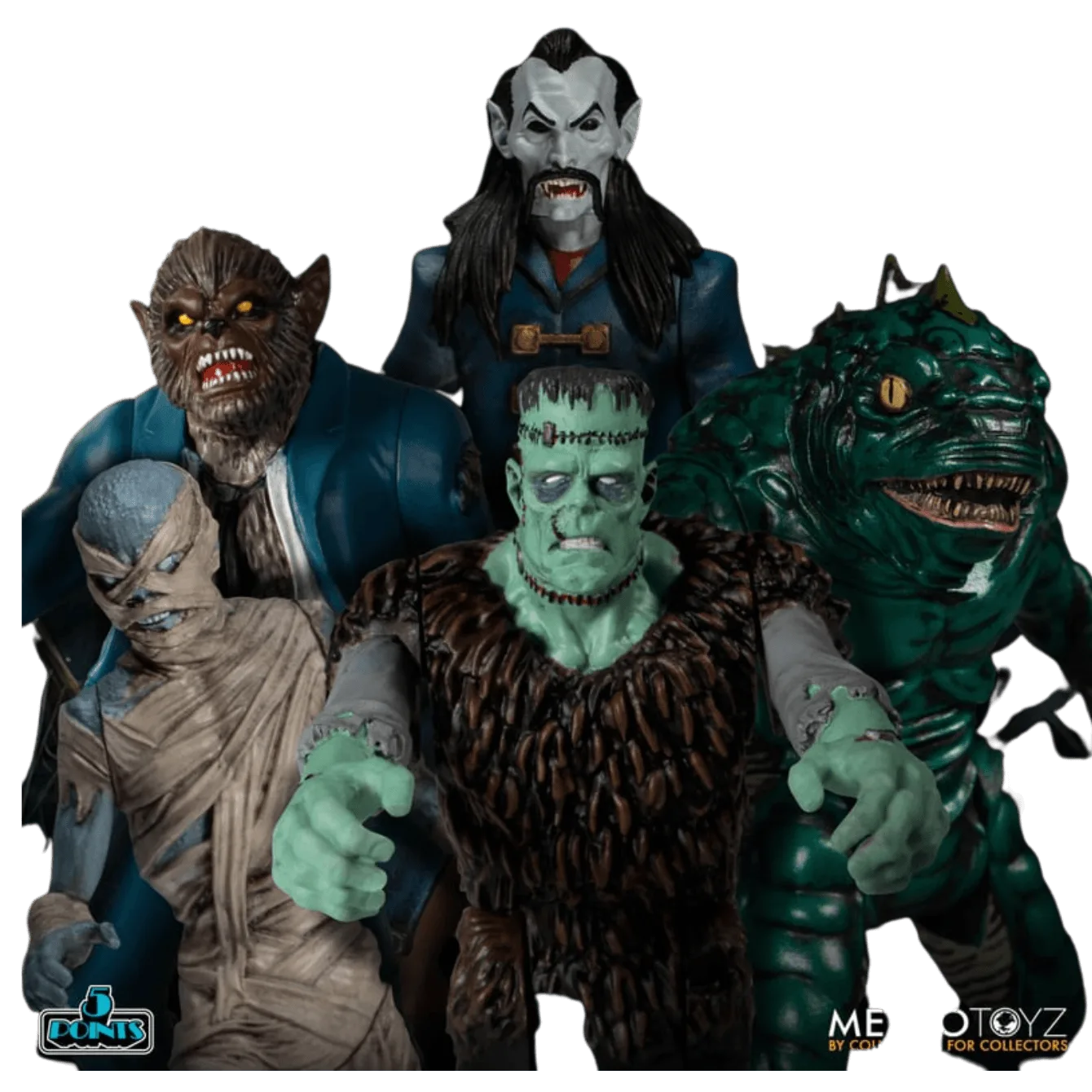 Mezco's Monsters - Tower of Fear Set Deluxe in Scatola