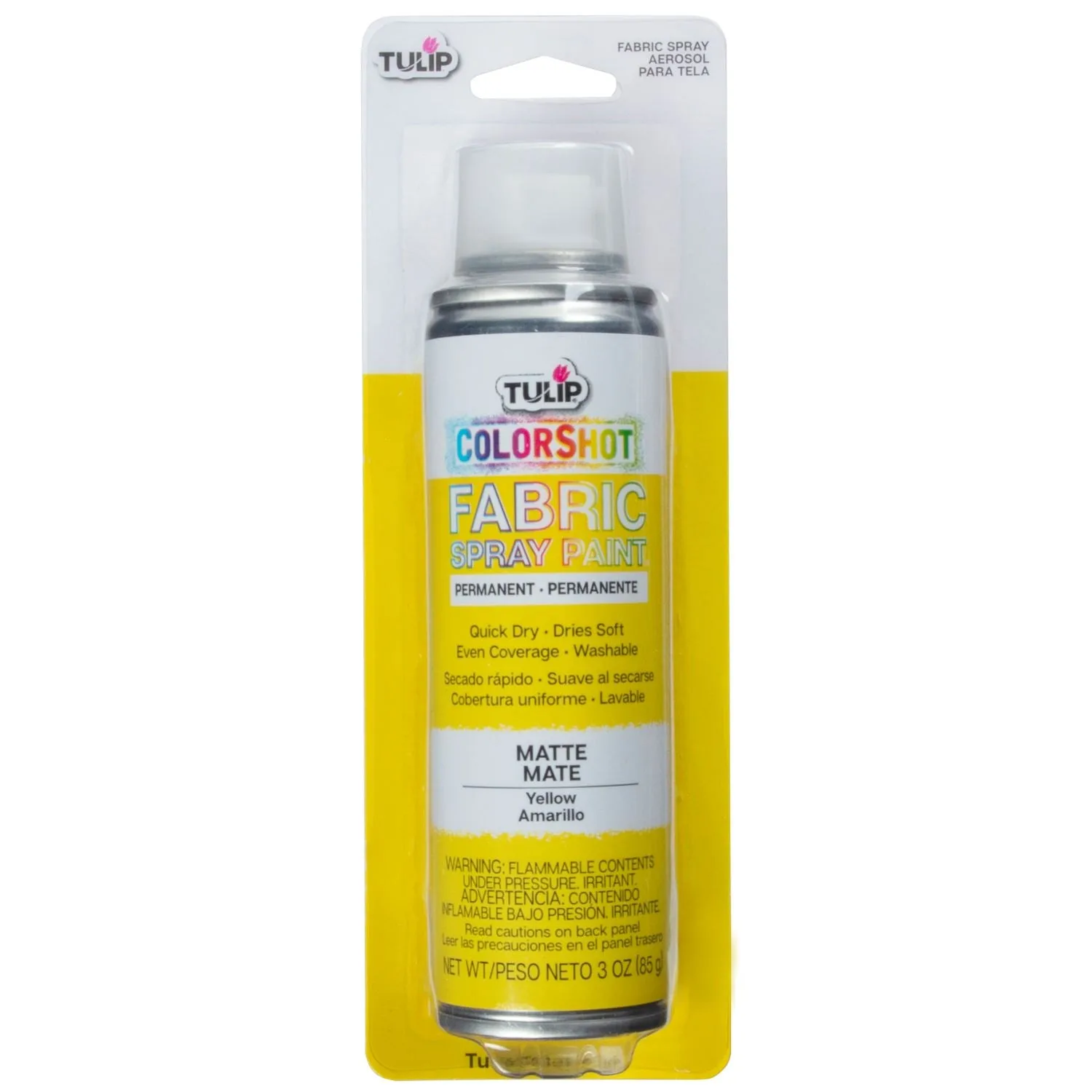 Tulip ColorShot Fabric Spray Yellow: Best Uses for Outdoor and Indoor Projects