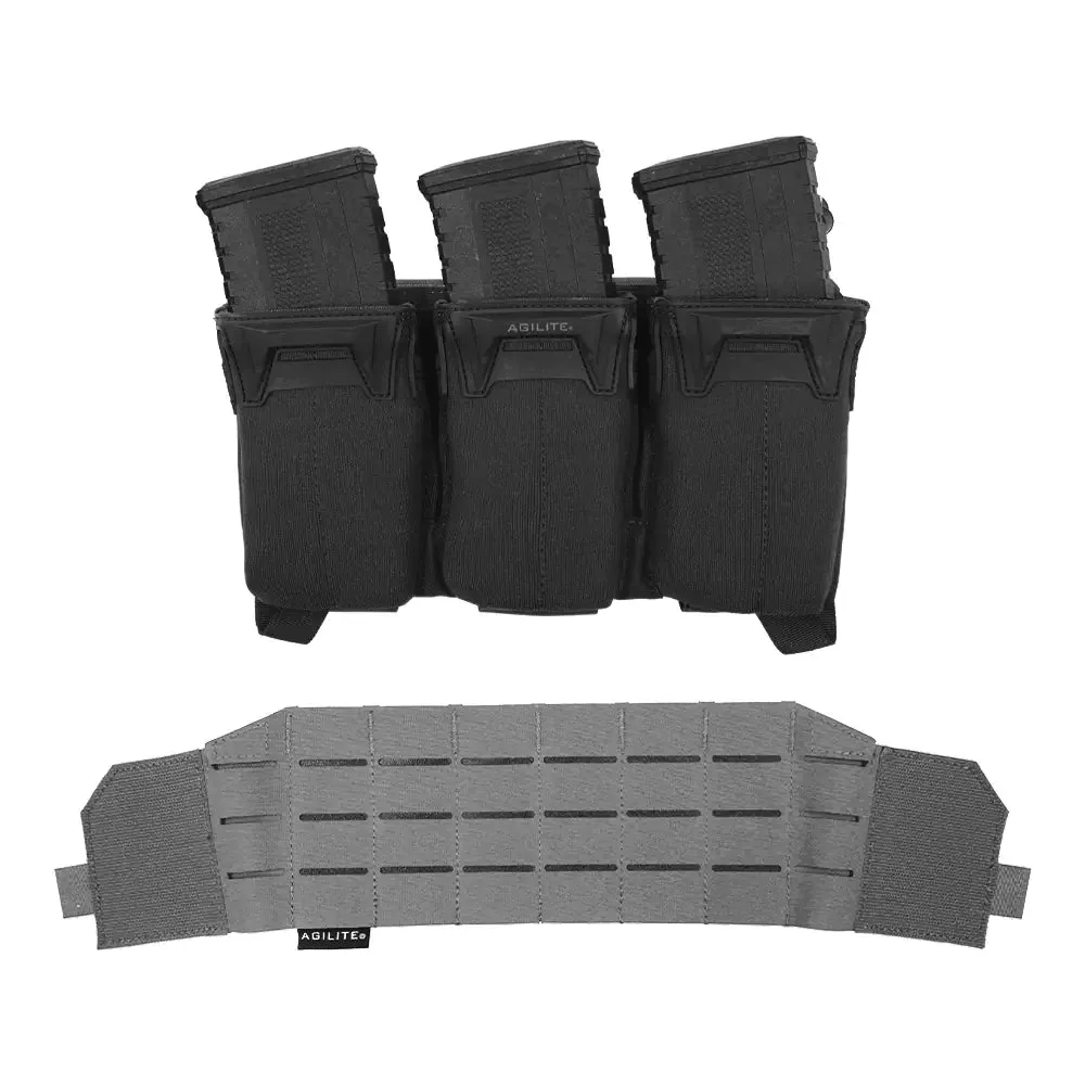 PincerTM Placard Multi-Kalibr + Wolf Grey druhá vrstva MOLLE
