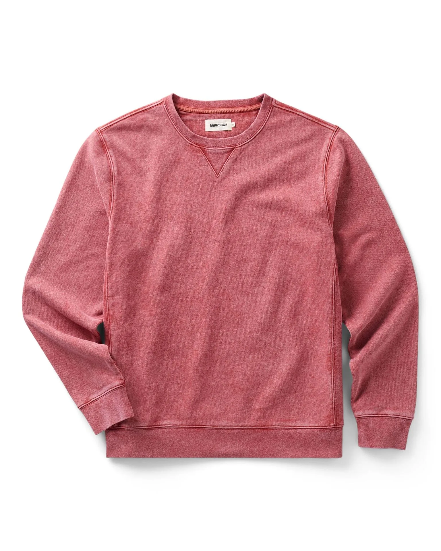 The Sunset Henley in Washed Goldfinch Terry