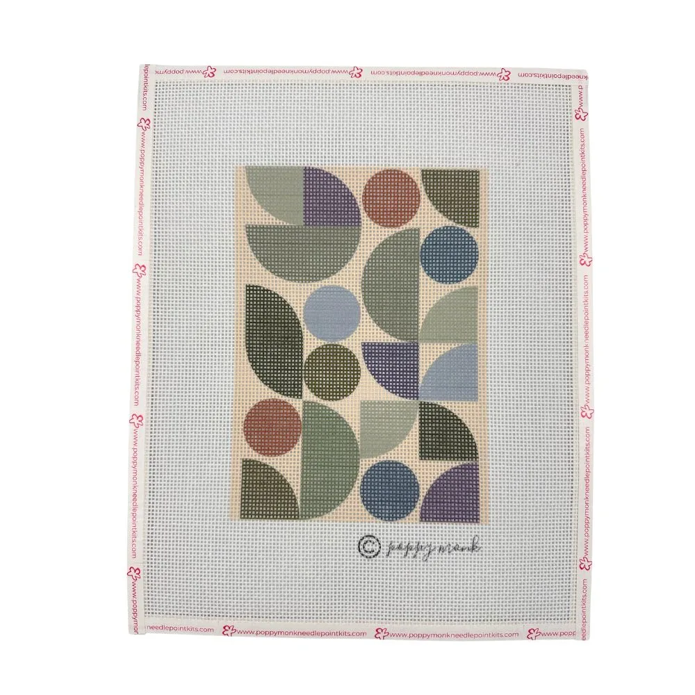Tumble Needlepoint Canvas + Optional Thread Pack