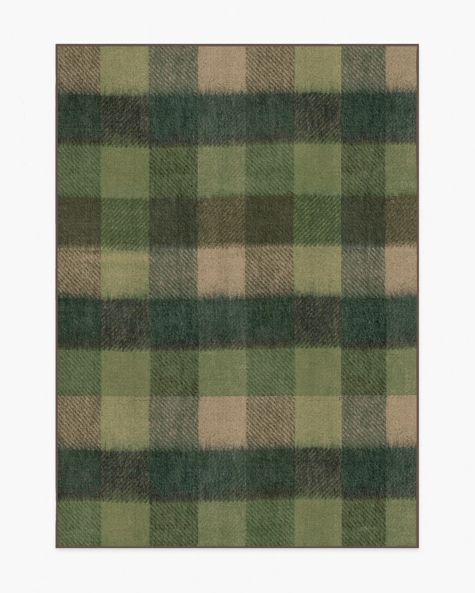 Tallitha Green & Tan Rug