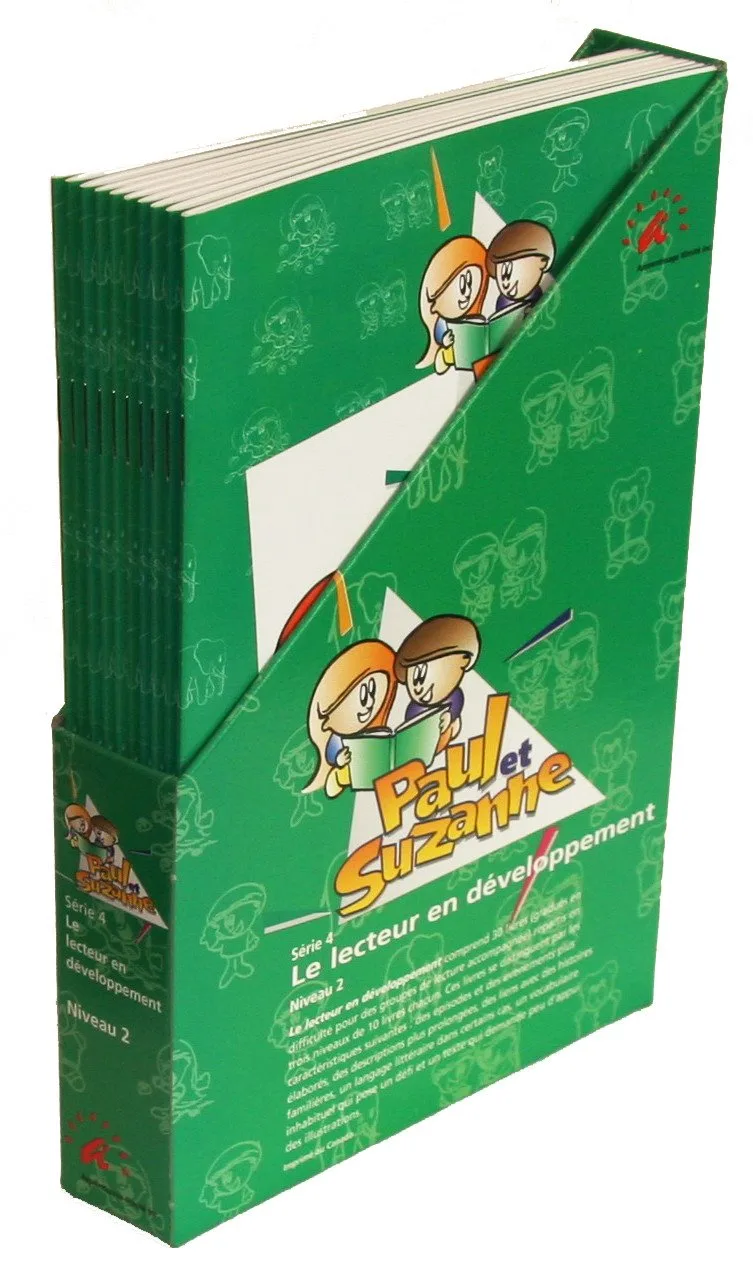 Paul et Suzanne - Série 4 - Le lecteur en développement - Niveau 2 - Box set of 10 books