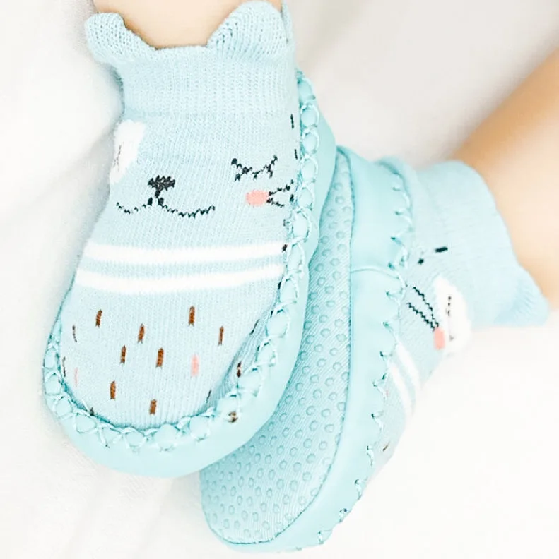 Babymocassins kiezen voor eerste stapjes