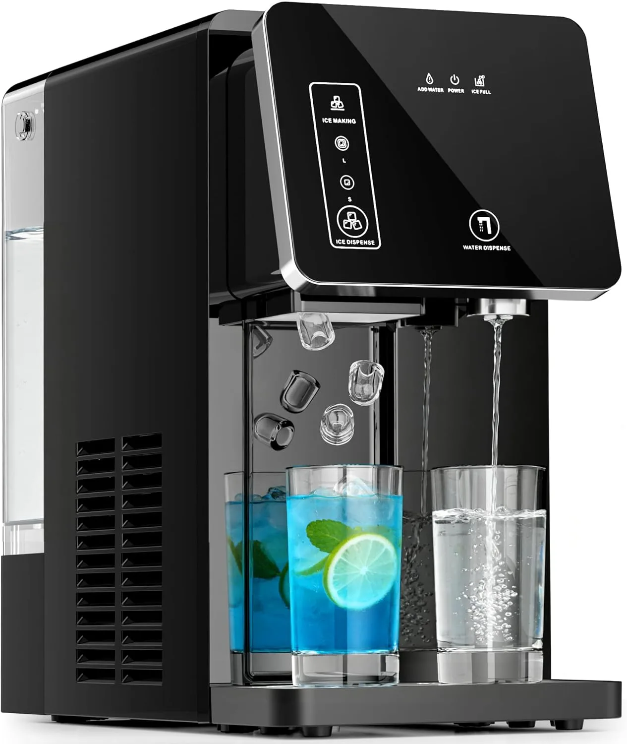 Première utilisation d'une machine à glaçons de comptoir