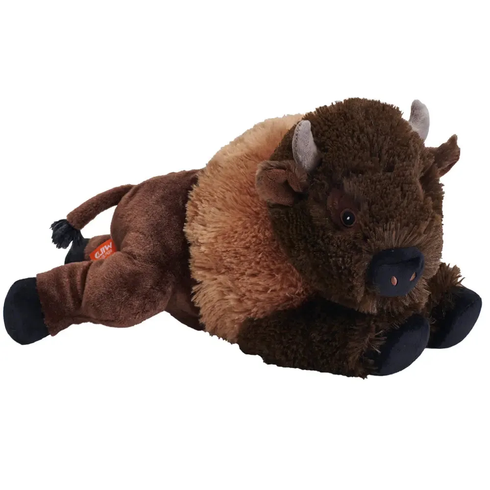 Ecokins Bison Stuffed Animal - 12"