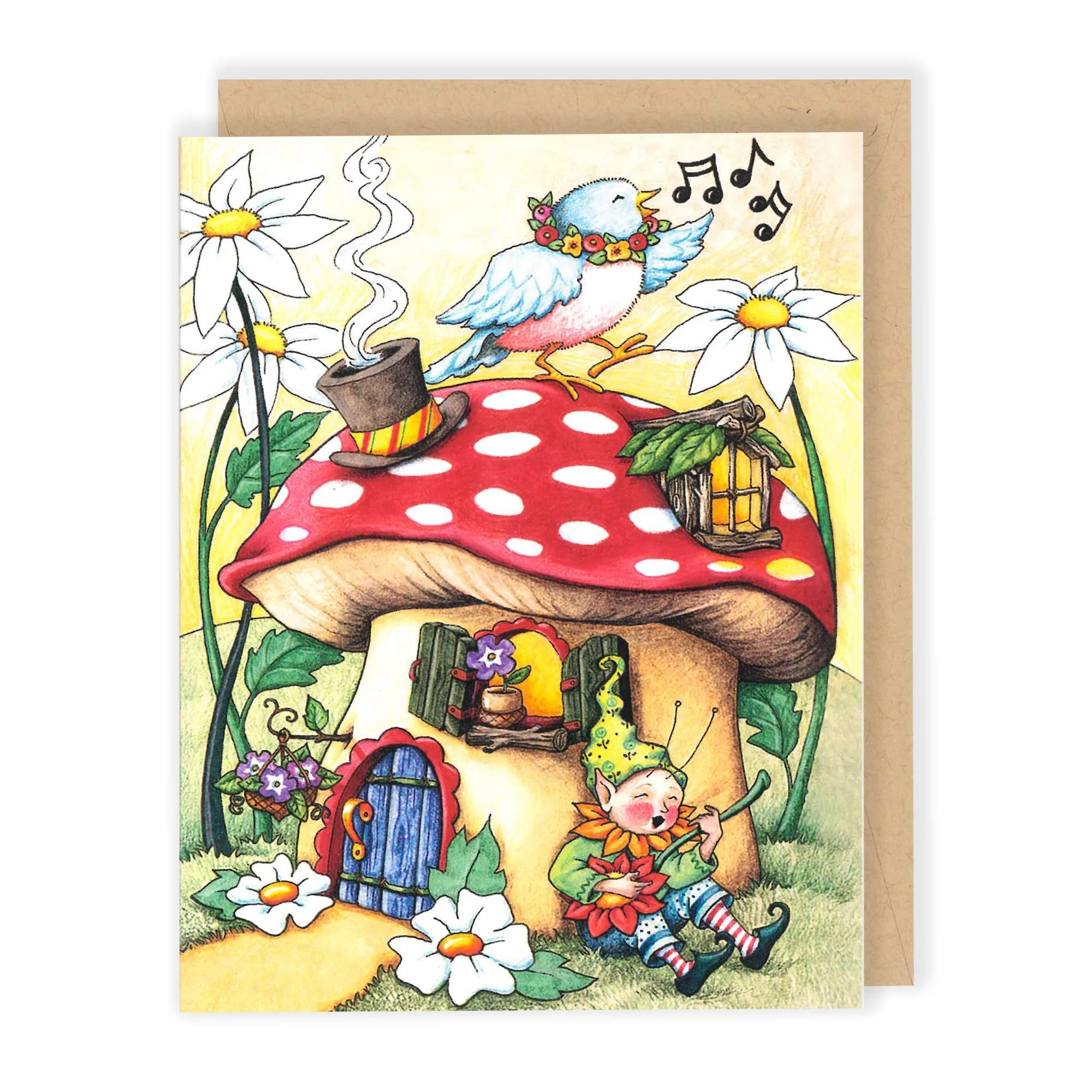 Tarjeta de felicitación Fantasía alegre