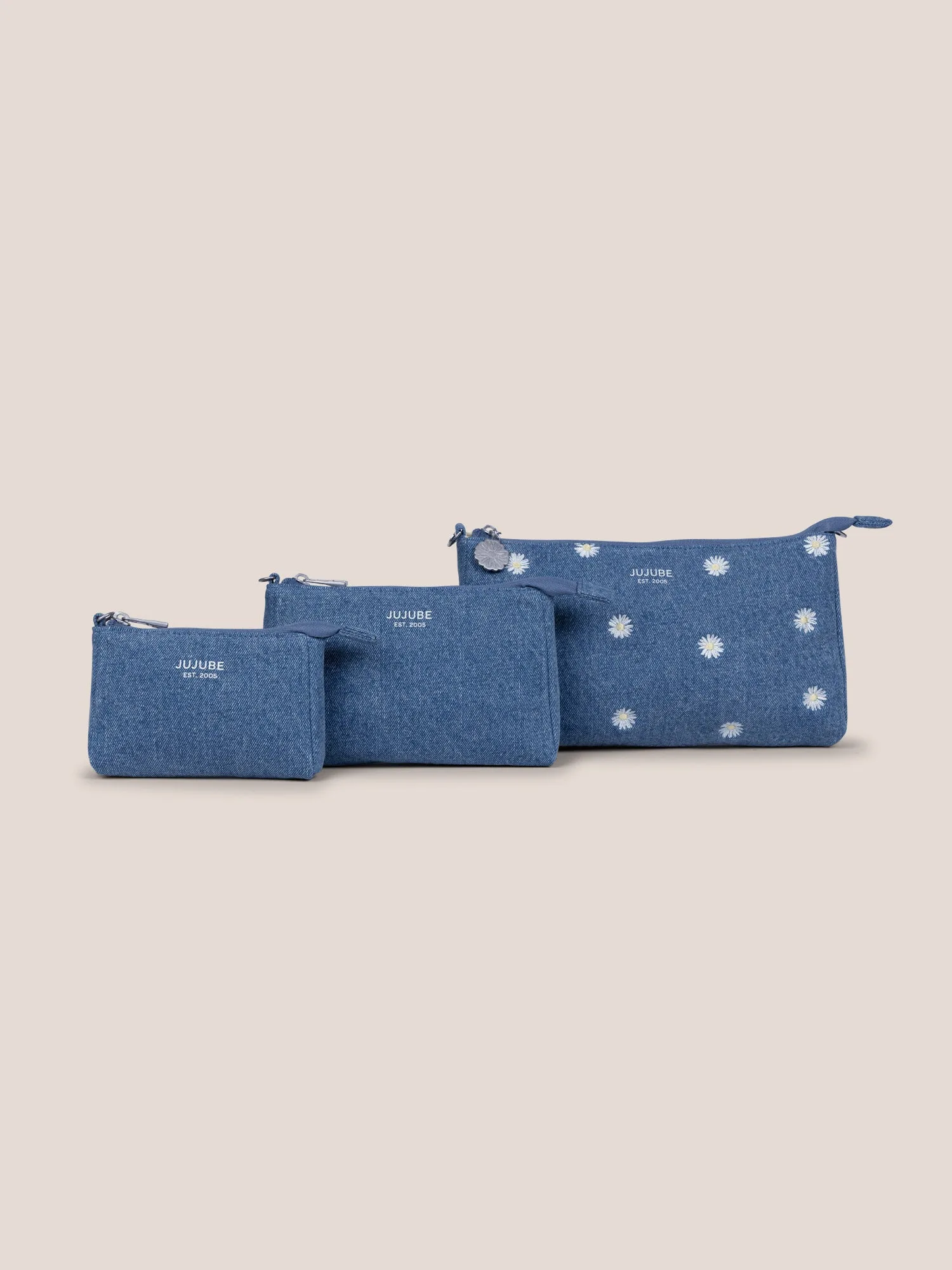 Come organizzare piccoli oggetti con un set di 3 pochette