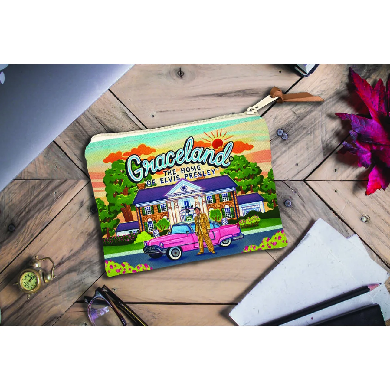 What to Pack in a Graceland Whimsy Cosmetic Bag