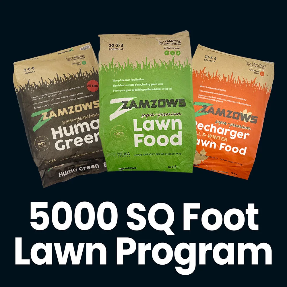 Zamzows Lawn Program - 5,000 Square Feet