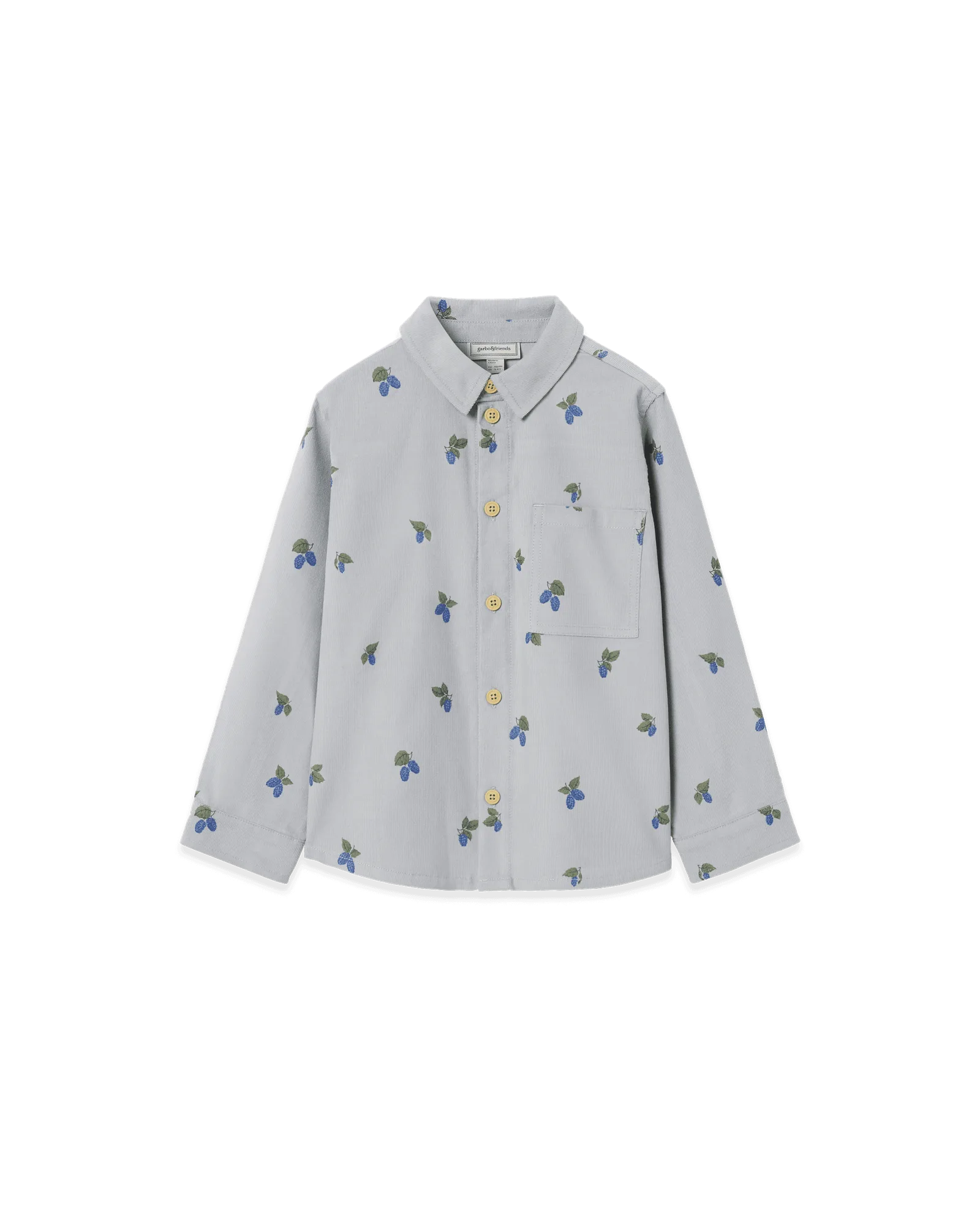 Micro Corduroy Long Sleeve Shirt