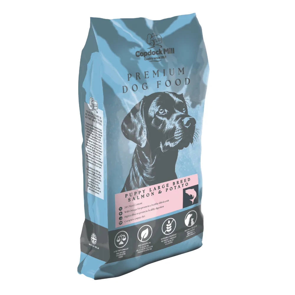 Copdock Mill Premium Puppy Large Breed Salmon & Potato 12kg