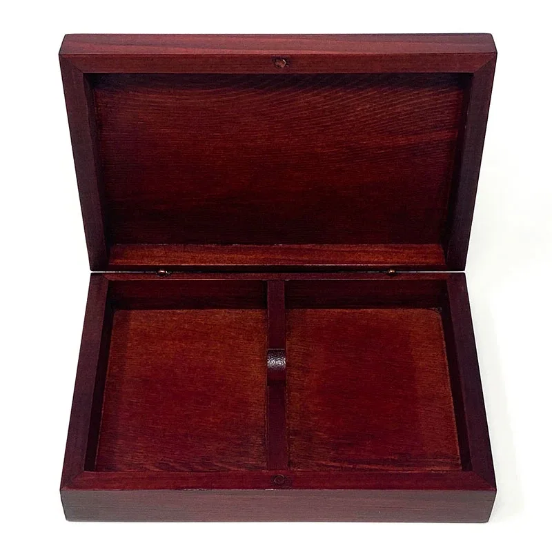 Mahogany Card Box - 2 Deck