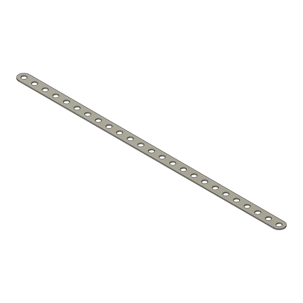 Flat bar 25-hole