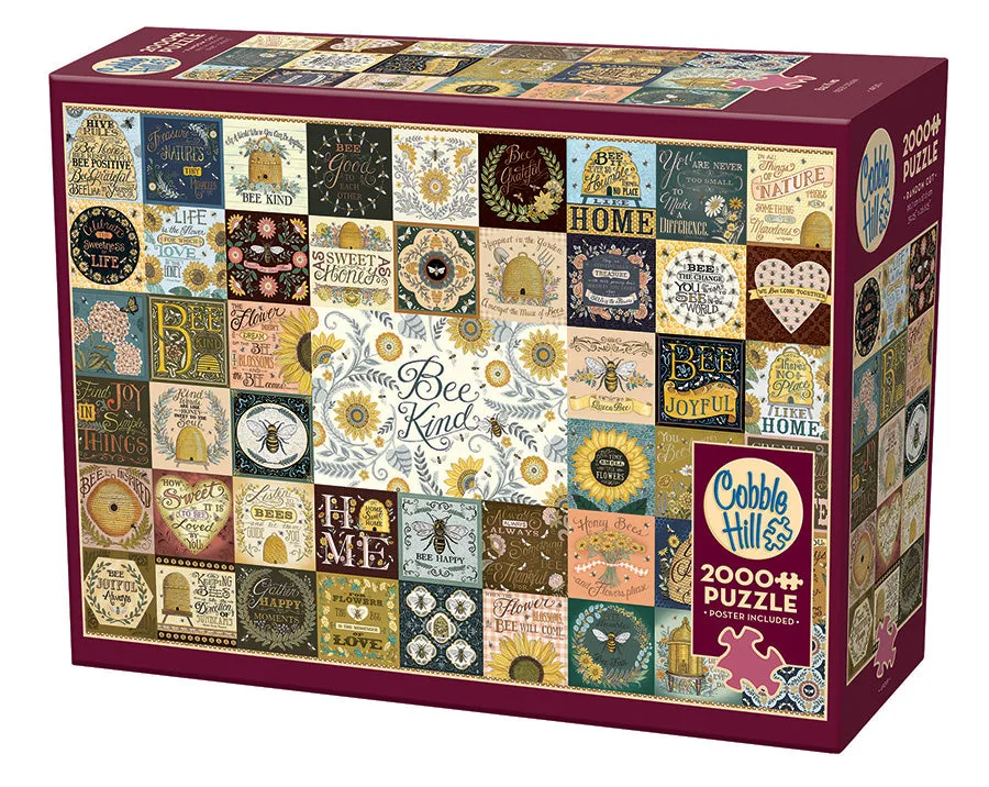 So lösen Sie ein 2000-Teile-Puzzle wie Bee Kind