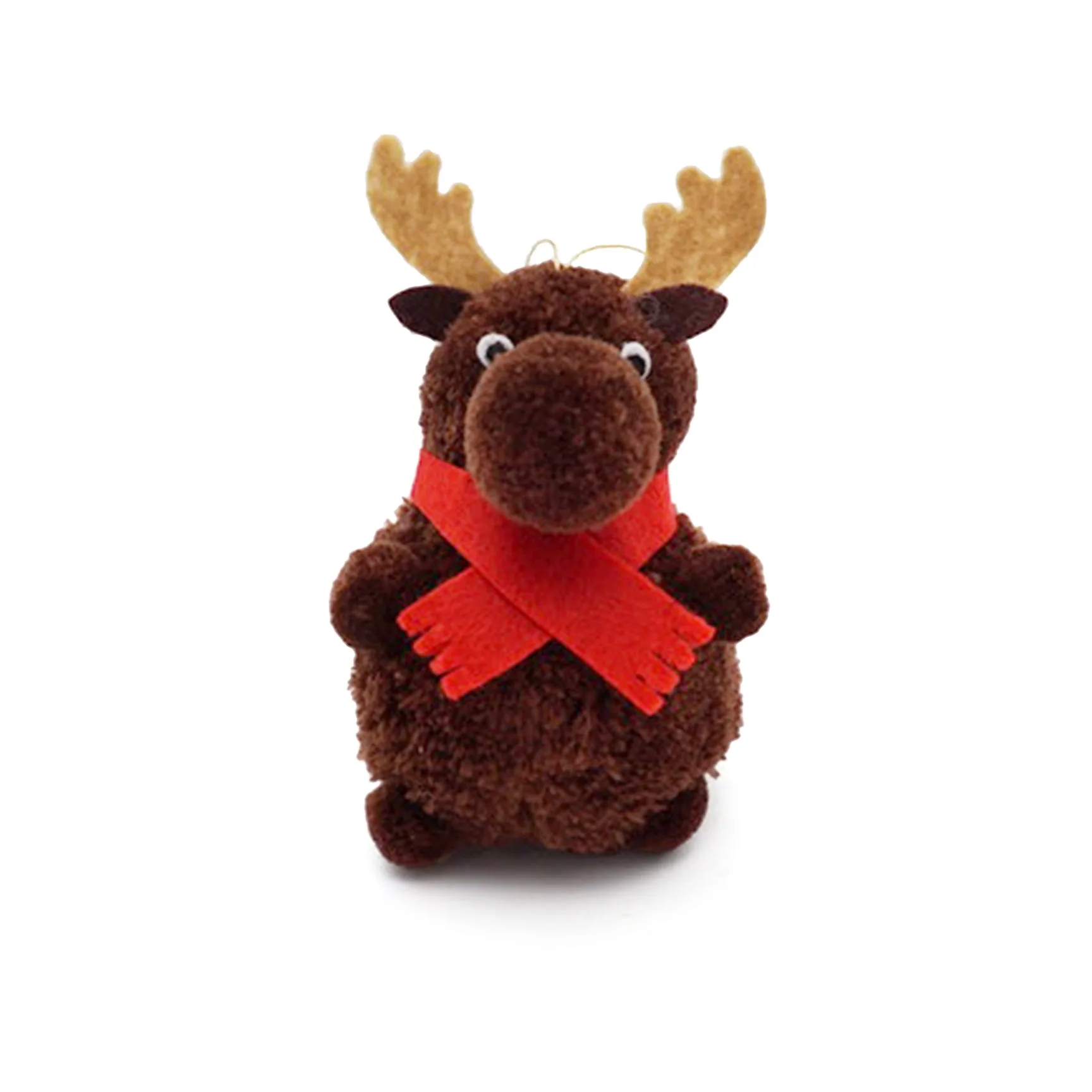 Ornement élan vs Père Noël pompon : lequel est le plus mignon ?