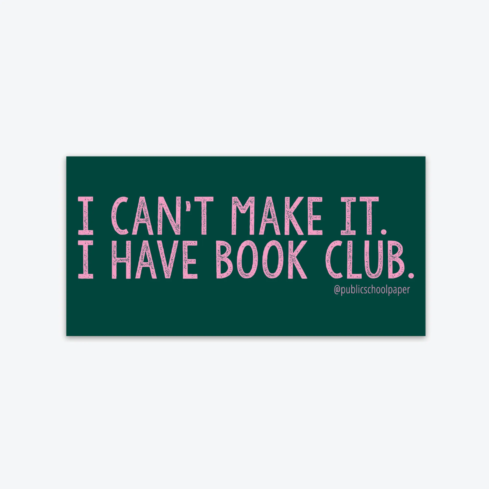 Pegatina I Have Book Club