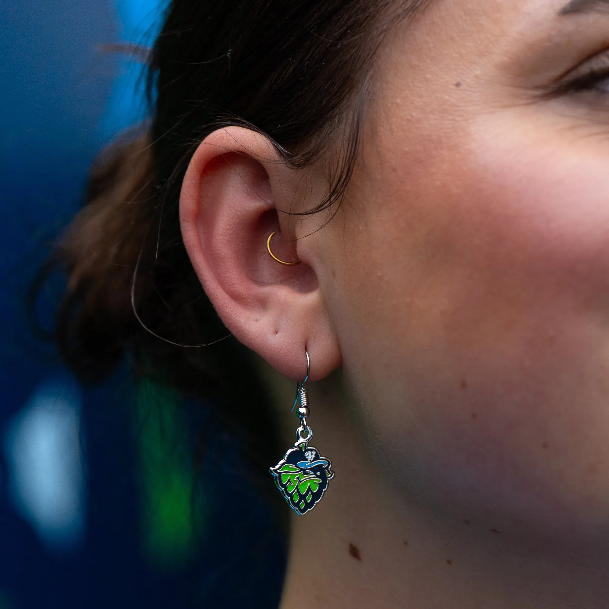 PSG J-Hook Hops Earrings