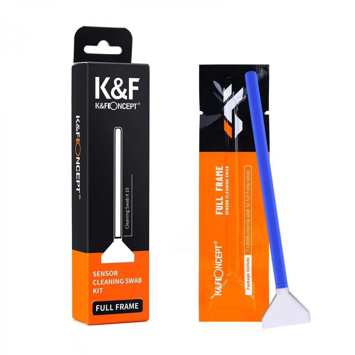 K&F Concept 센서 클리닝 스틱 세트 24mm APS 포맷 – 10개