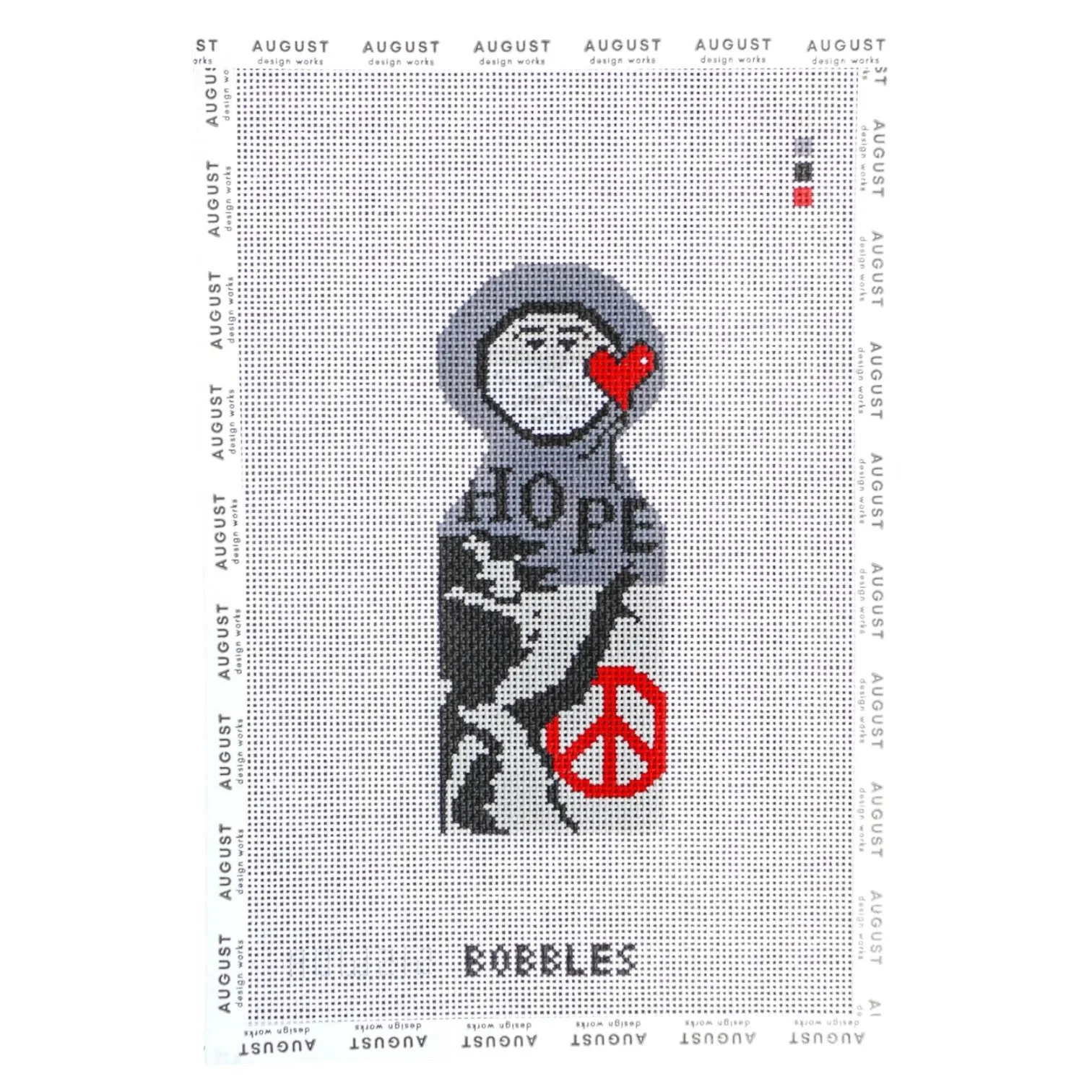 班克斯 Bobble - 針繡畫布