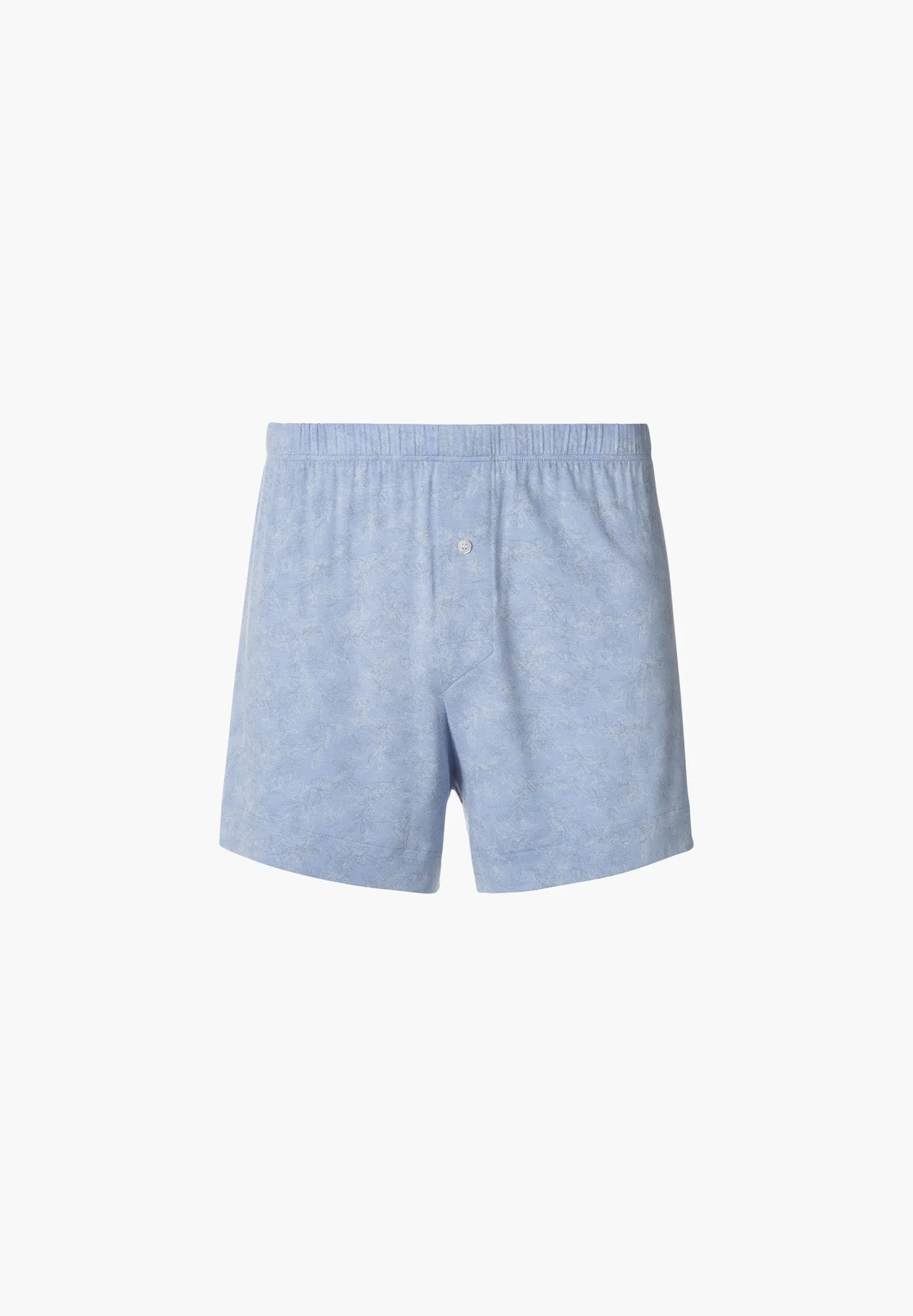 Puurlijk Print | Boxershort (zonder gulp) - floral shadows blue
