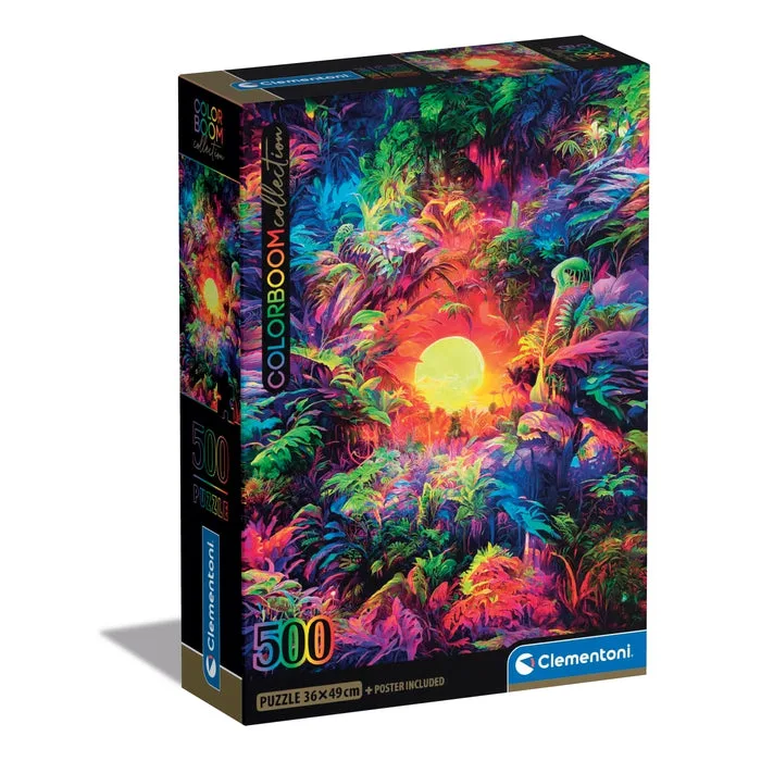 Psychedelic Jungle Sunrise - 500 pezzi