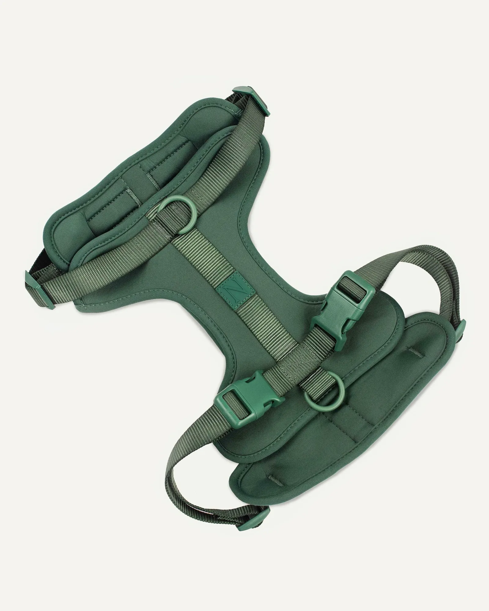 Green Adjustable No-Pull Dog Harness
