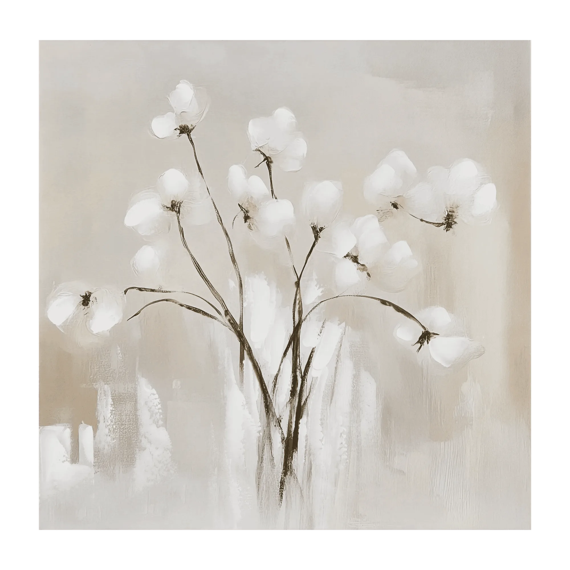 Art floral blanc gélifié : conseils d'entretien et de présentation