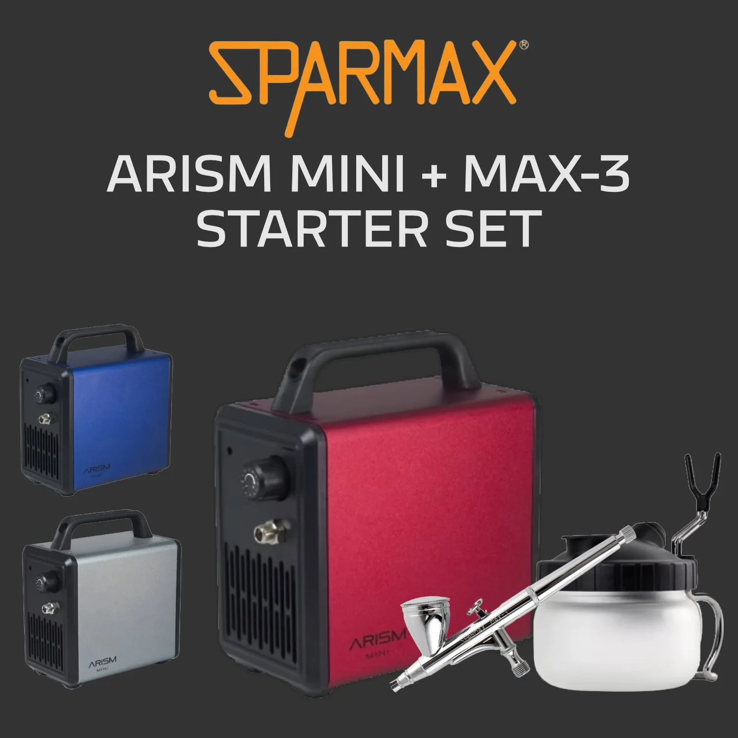 Sådan opsætter du din første airbrush-station: Sparmax Mini Starter