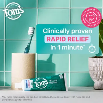 Sensitive + Whitening Fluoride-Free Refreshing Mint Natural Toothpaste
