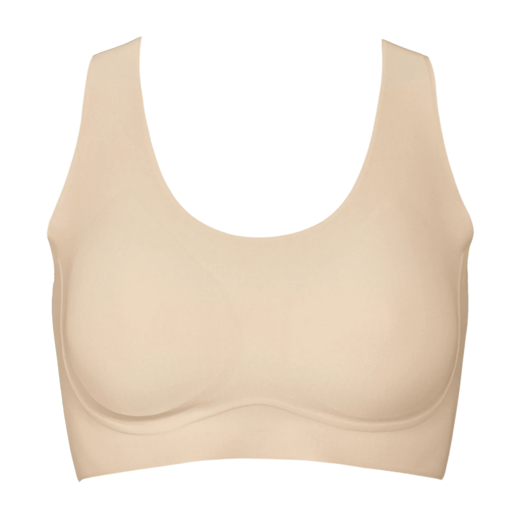 Seamless bra racerback - Nude