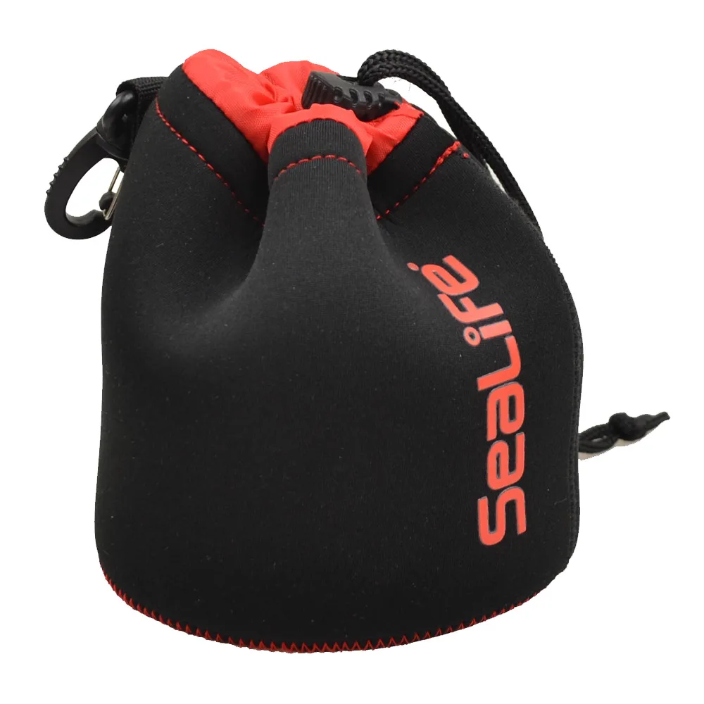 Funda acolchada de neopreno para lentes y equipo: protección para viajes de buceo