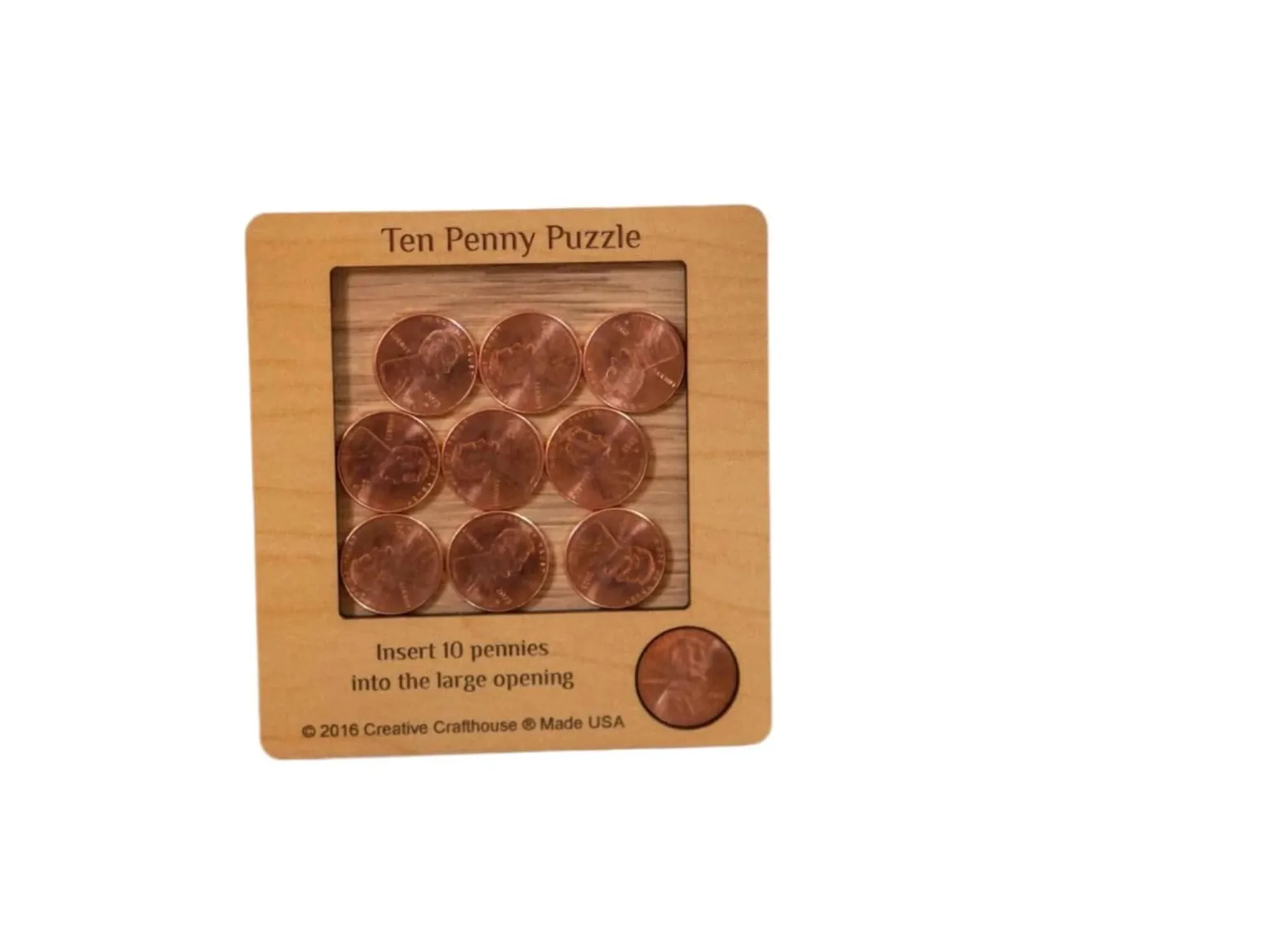 10 Penny Puzzle | Coffee Table Game
