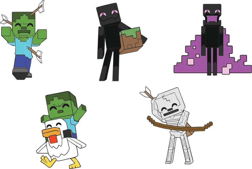 Minecraft Pin Set #2