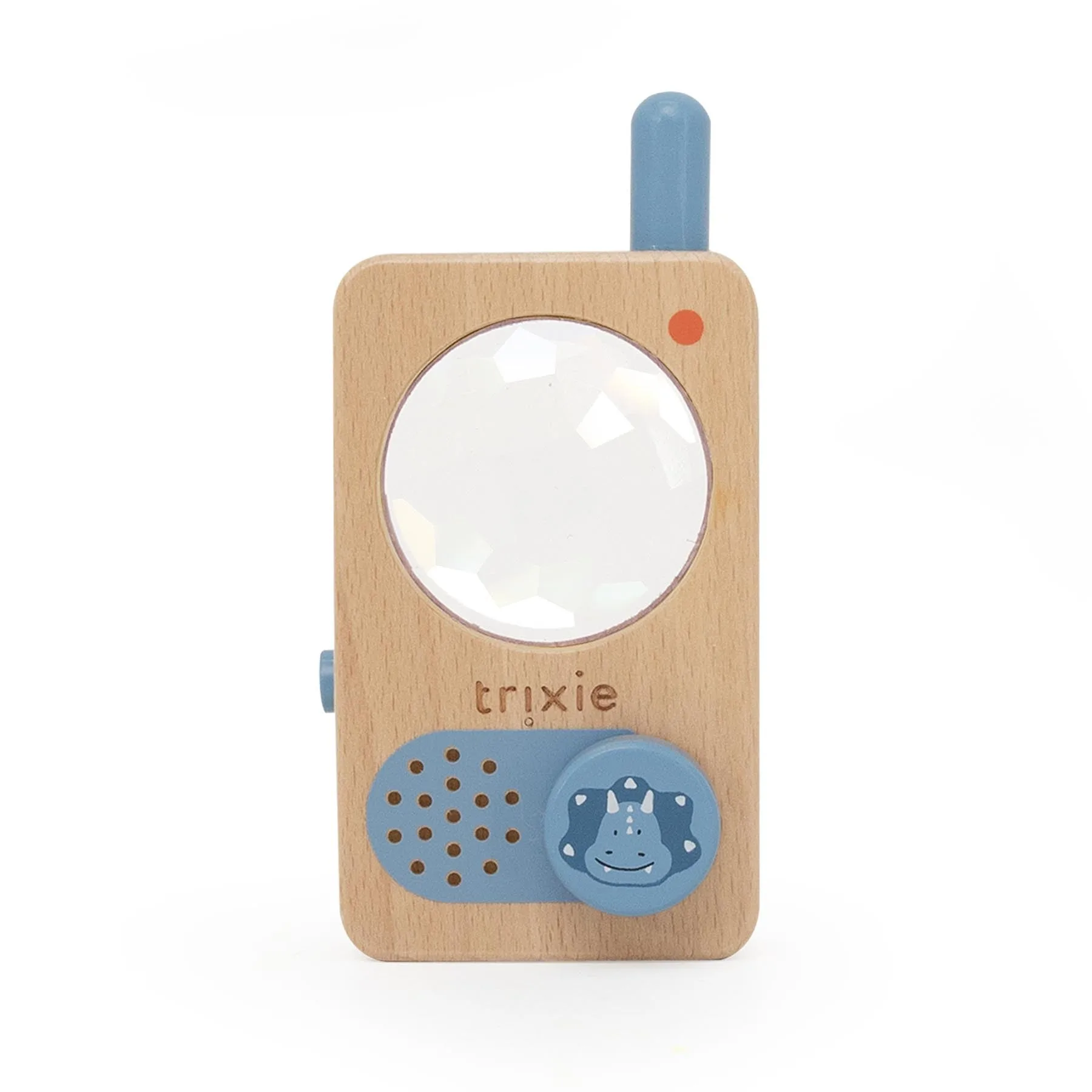 Houten walkietalkie - Mr. Triceratops