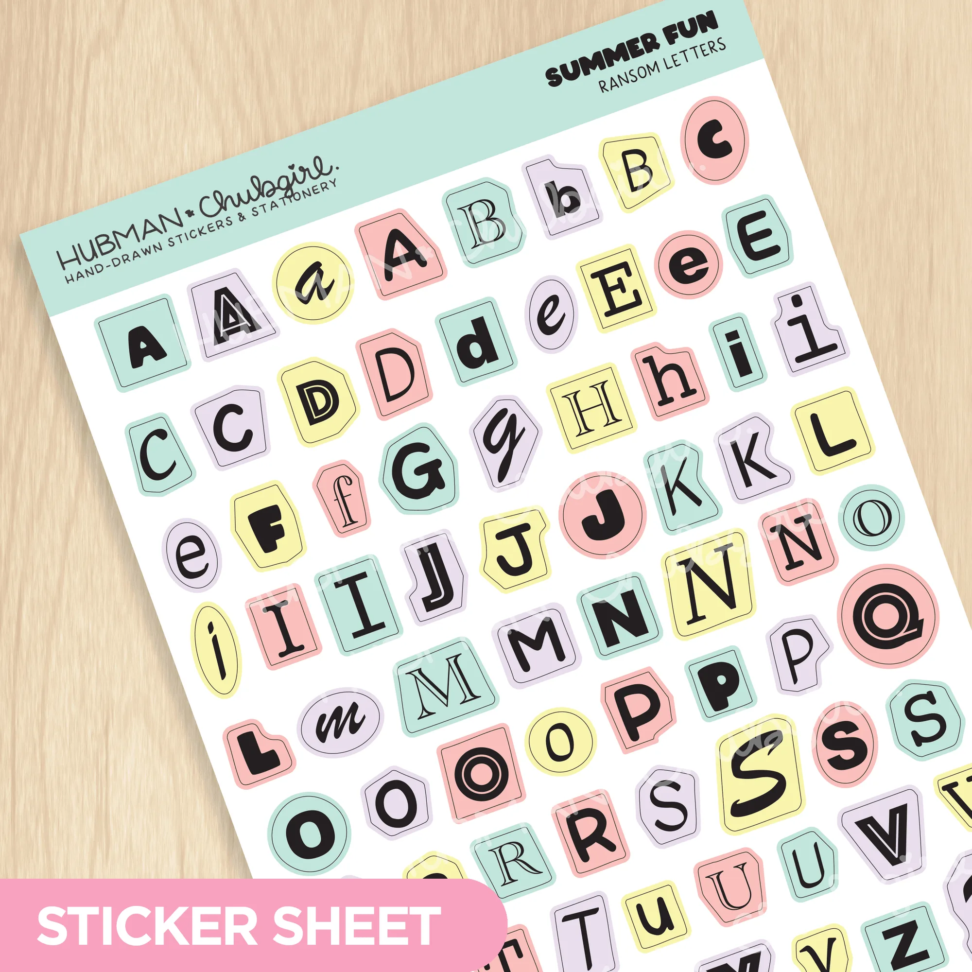 How to Use Ransom Letters Sticker Set for Creative Journal Storytelling
