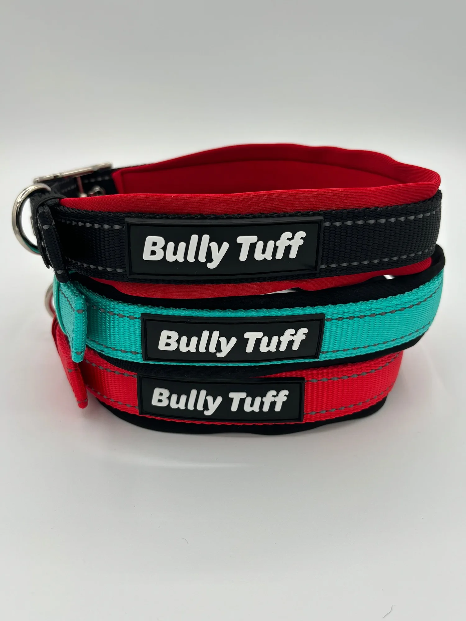 Bully Tuff Comfort Dog Collar - Neoprene Padded Adjustable Collar