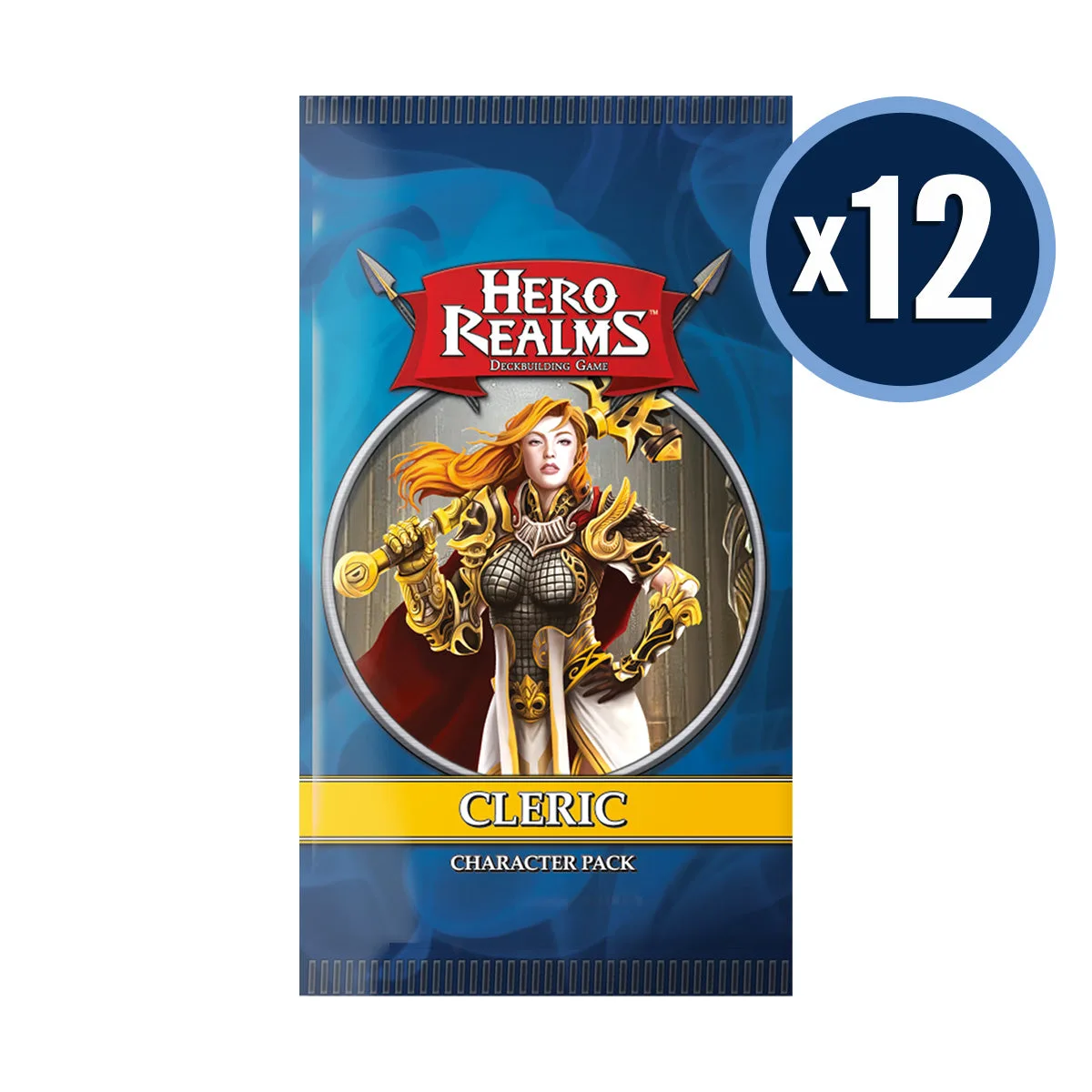 Packs de personnages Hero Realms : présentoir Clerc de 12