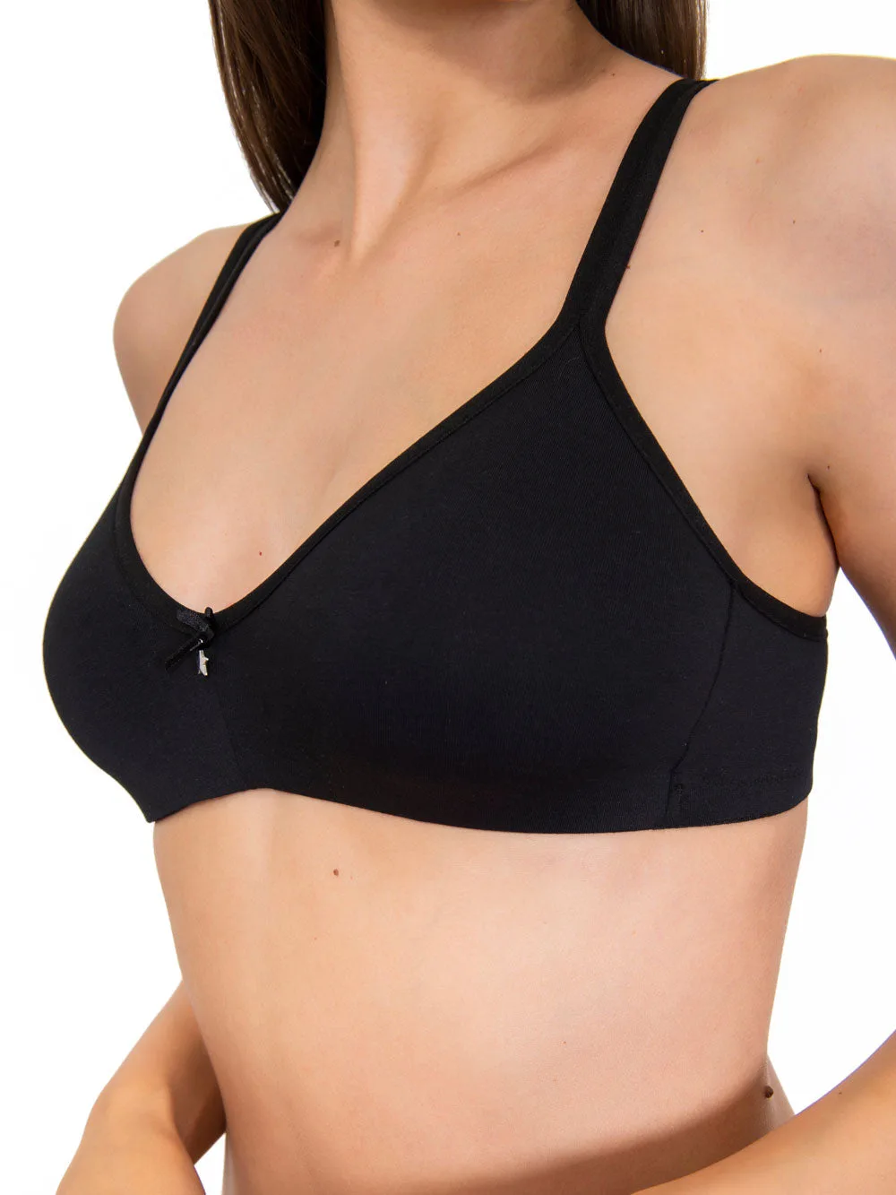 Reggiseno non imbottito senza ferretto - NERO - 1450