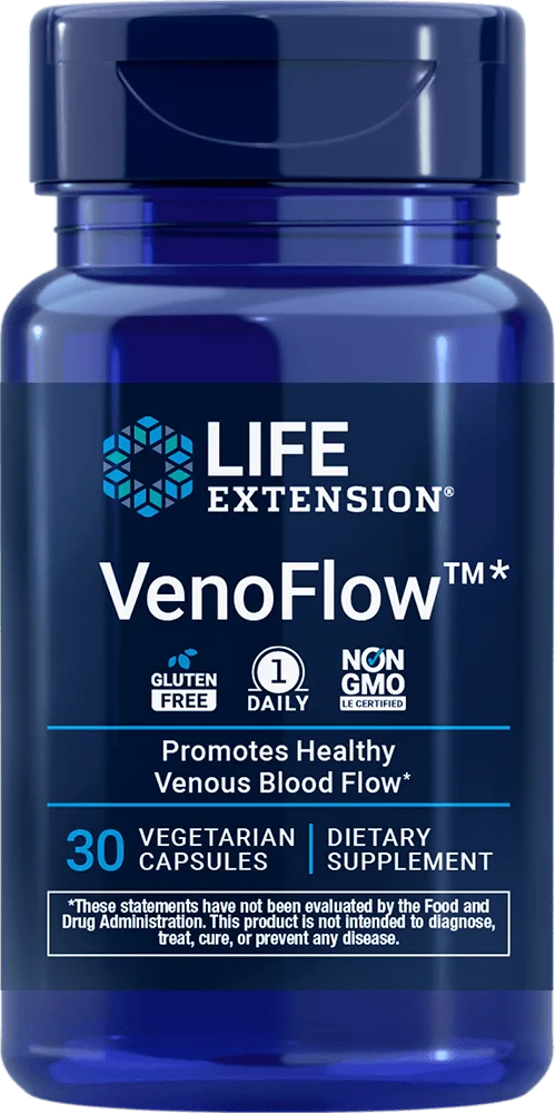 VenoFlow™, 30 vegetarian capsules