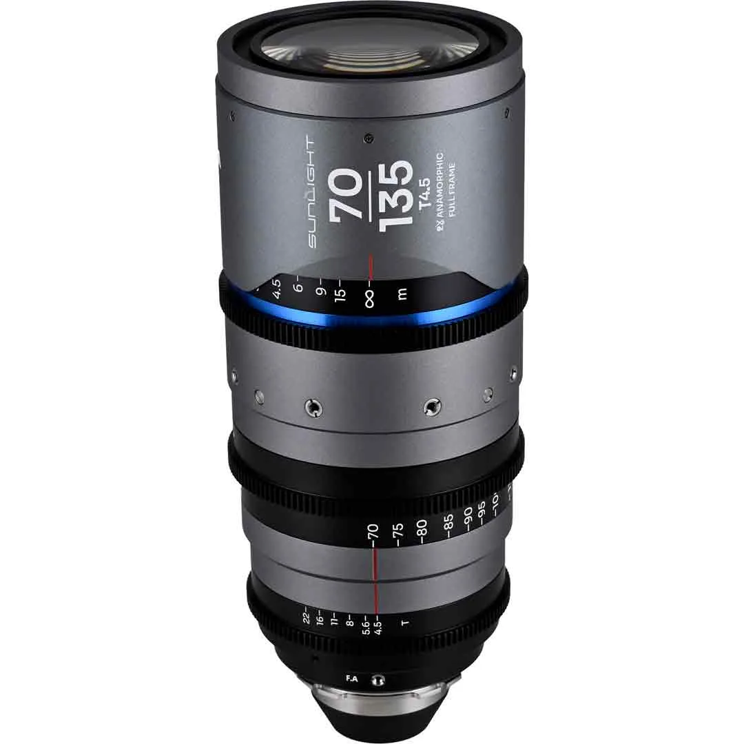 Laowa Sunlight Zoom 2x Anamorphic 70-135mm T4.5 (أزرق، PL) – عدسة سينمائية