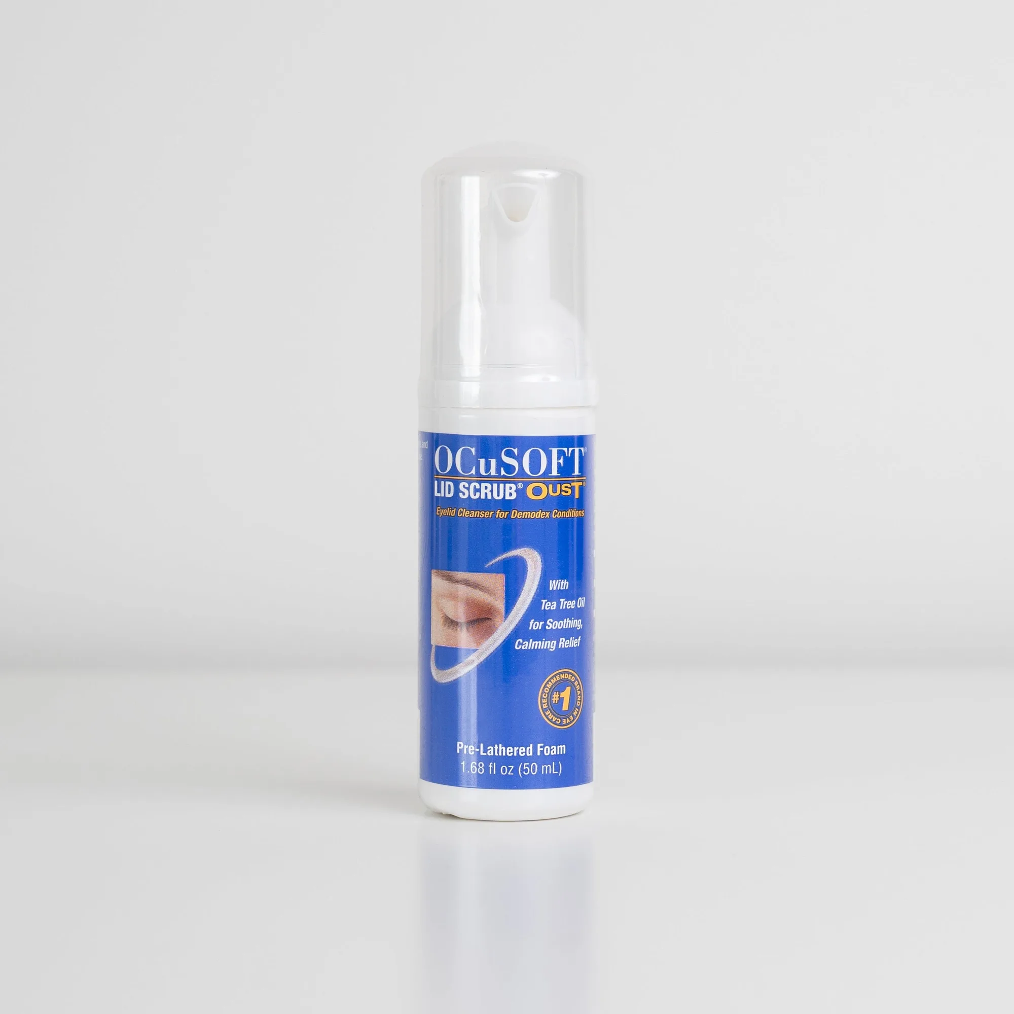 Ocusoft Lid Scrub Oust Demodex Foam Cleanser