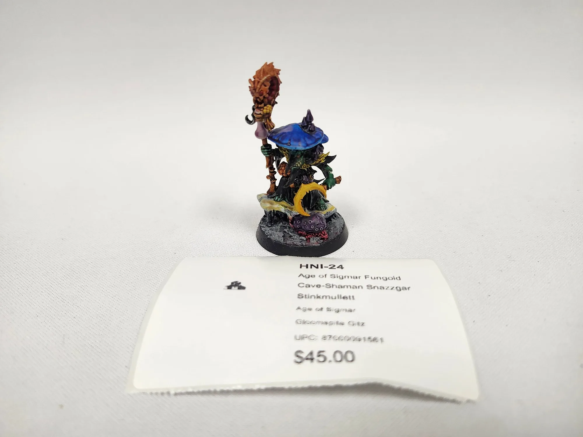 Age of Sigmar Fungoid Cave-Shaman Snazzgar Stinkmullett HNI-24
